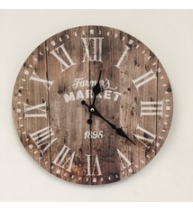 Saramax Wandklok FARMER retro design