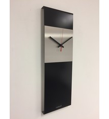 ChantalBrandO Wandklok LaBrand Export Design Black & RED Pointer