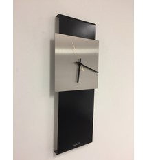 ChantalBrandO Wandklok LaBrand Export Design Black & Gold Pointer modern design