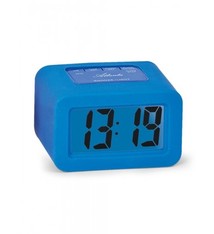 Atlanta Wekker CUBE Blue modern design