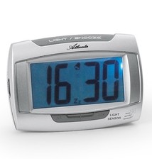 Atlanta Wekker SENSOR modern design zilver