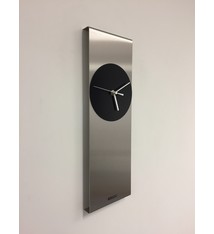 ChantalBrandO Wandklok Cassiopee Black Circle Modern Dutch Design