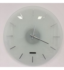 ChantalBrandO Wandklok POLAR WHITE modern design