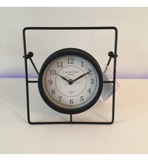 Saramax Tafel klok CALEDONIAN RETRO INDUSTRIEEL DESIGN