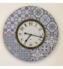 NiceTime Wandklok DUTCH DESIGN BLUE