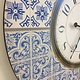 NiceTime Wandklok DUTCH DESIGN BLUE