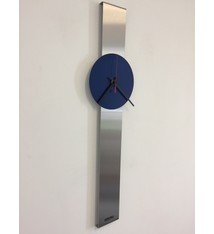 ChantalBrandO Wandklok SUMMIT BLUE MODERN DUTCH DESIGN