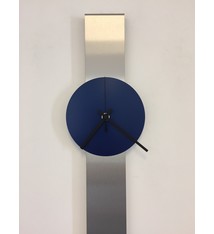 ChantalBrandO Wandklok SUMMIT BLUE MODERN DUTCH DESIGN
