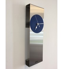ChantalBrandO Wandklok Mahattan Blue Modern design
