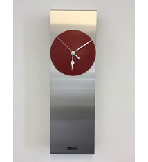 ChantalBrandO Wandklok Manhattan RED Modern Dutch Design