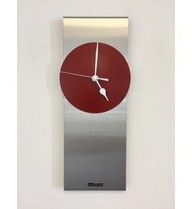 Wandklok ORION RED Modern Dutch Design