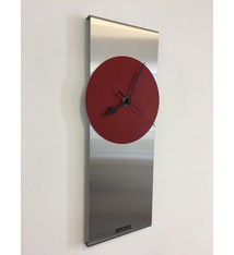 ChantalBrandO Wandklok ORION RED & BLACK Modern Dutch Design