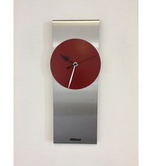 ChantalBrandO Wandklok ORION RED B&W Modern Dutch Design