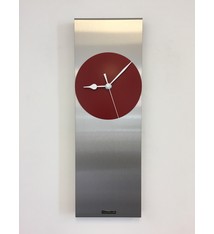 ChantalBrandO Wandklok Cassiopee RED Modern Dutch Design