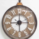 ChantalBrandO Wandklok OLD CLOCK Modern Industrieel Design