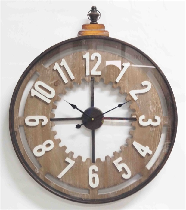 ChantalBrandO Wandklok OLD CLOCK Modern Industrieel Design