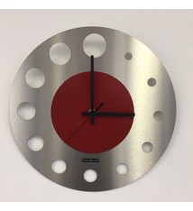 ChantalBrandO Wandklok JUNTE BRUSSEL ATOMIUM RED Modern Design