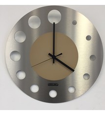 ChantalBrandO Wandklok JUNTE BRUSSEL ATOMIUM BEIGE Modern Design