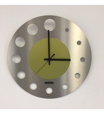 ChantalBrandO Wandklok JUNTE BRUSSEL ATOMIUM LIME GREEN Modern Design