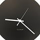 ChantalBrandO Wandklok BLACK BEAUTY Modern Dutch Design