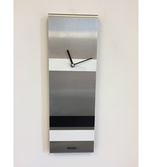 ChantalBrandO Wandklok Black & White Modern Design