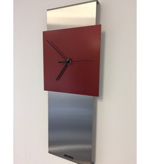 ChantalBrandO Wandklok ChantalBrando JADA RED modern design