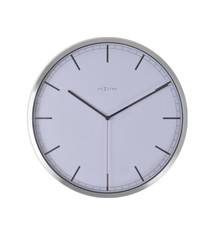 NXT Wandklok aluminium modern design