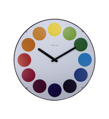 NXT Wandklok Rainbow modern design