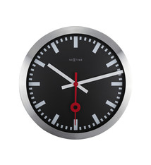 NXT Wandklok STADION BLACK