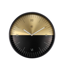 NXT Wandklok GOLD & BLACK DESIGN