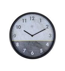 NXT Wandklok Black & White Modern Design
