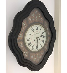 ChantalBrandO Wandklok antiek Oeil de Boeuf