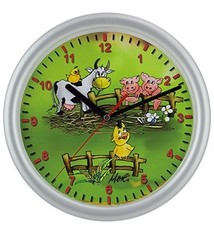 Saramax Kinder wandklok Boerderij