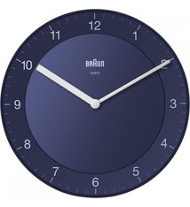 Braun BRAUN wandklok Blauw