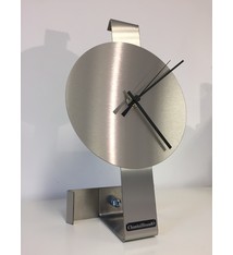 ChantalBrandO TAFEL KLOK SILVER SPIRIT MODERN DUTCH DESIGN