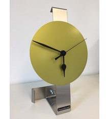 ChantalBrandO Tafelklok SPIRIT LIME GREEN MODERN DUTCH DESIGN