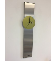 ChantalBrandO Wandklok Obelisk Limoen Groen DUTCH DESIGN