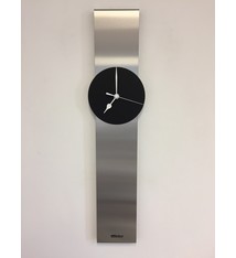 ChantalBrandO Wandklok OBELISK zwart DUTCH DESIGN