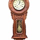 NiceTime Americano Wallclock Carved Wood