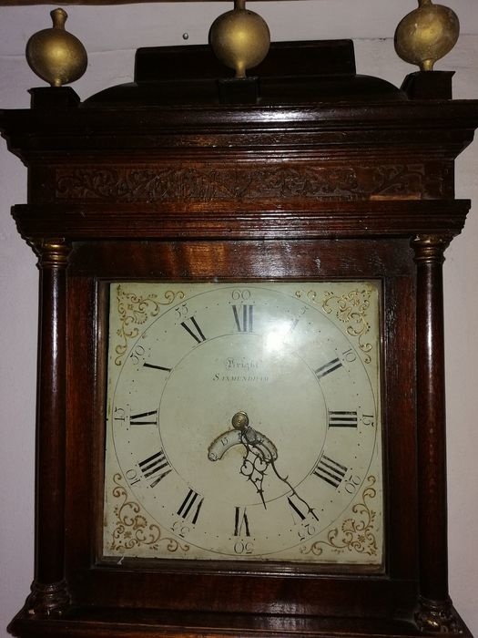 Staande klok - J.D. Bright, Saxmundham - Hout, Eiken - 18e eeuw