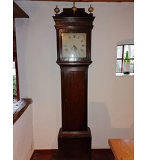 Staande klok - J.D. Bright, Saxmundham - Hout, Eiken - 18e eeuw