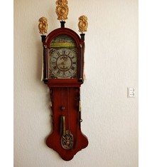 NiceTime Antieke friese staartklok - eikenhout 1850