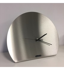 ChantalBrandO MOON ZILVER TAFELKLOK DUTCH MODERN DESIGN