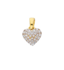 ChantalBrandO HANGER HART ZIRKONIA