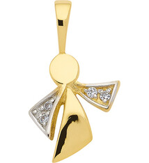 Hanger Engel met zirkonia