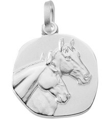 Hanger paardenhoofd zilver