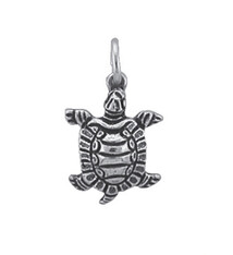 Hanger schildpad zilver