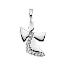 Hanger ENGEL gepolijst met Zirkonia