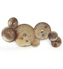 Wanddecoratie GOLDEN CIRCLES