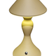 Touch Table Lamp BUTI Rubber Yellow